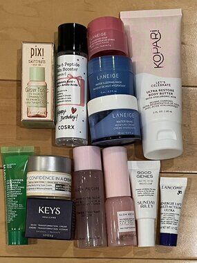 Skin Care Lot Set Laneige Glow Recipe Sunday Riley Lancome It Cosmetics